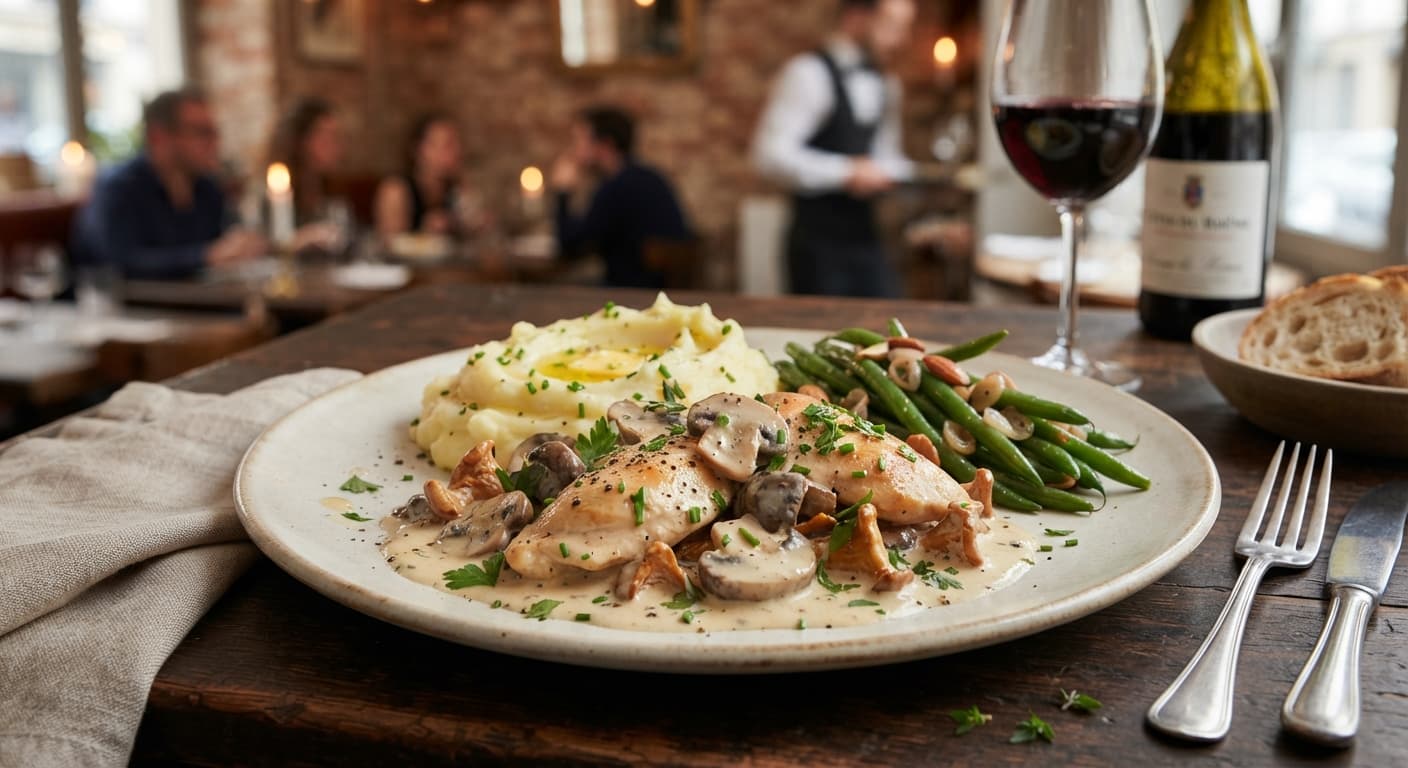 Poulet à la Crème