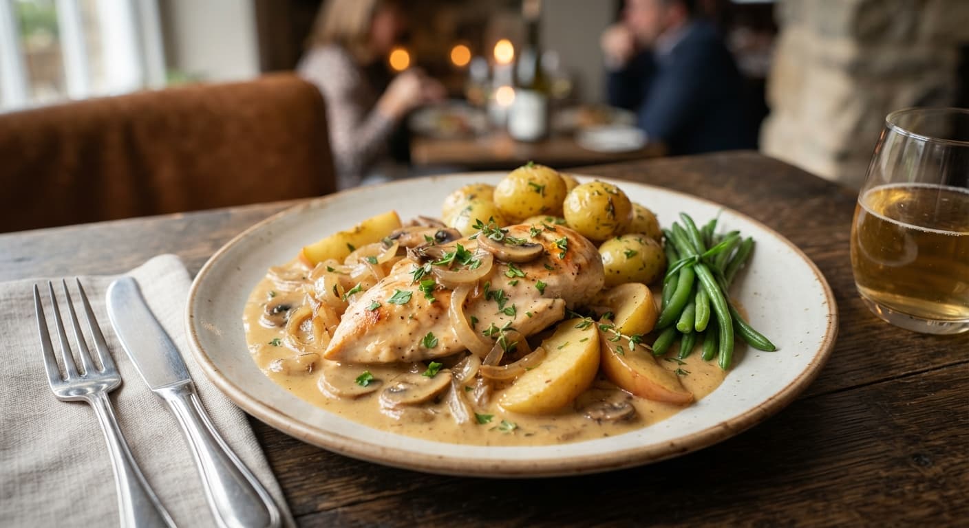 Poulet à la Normande