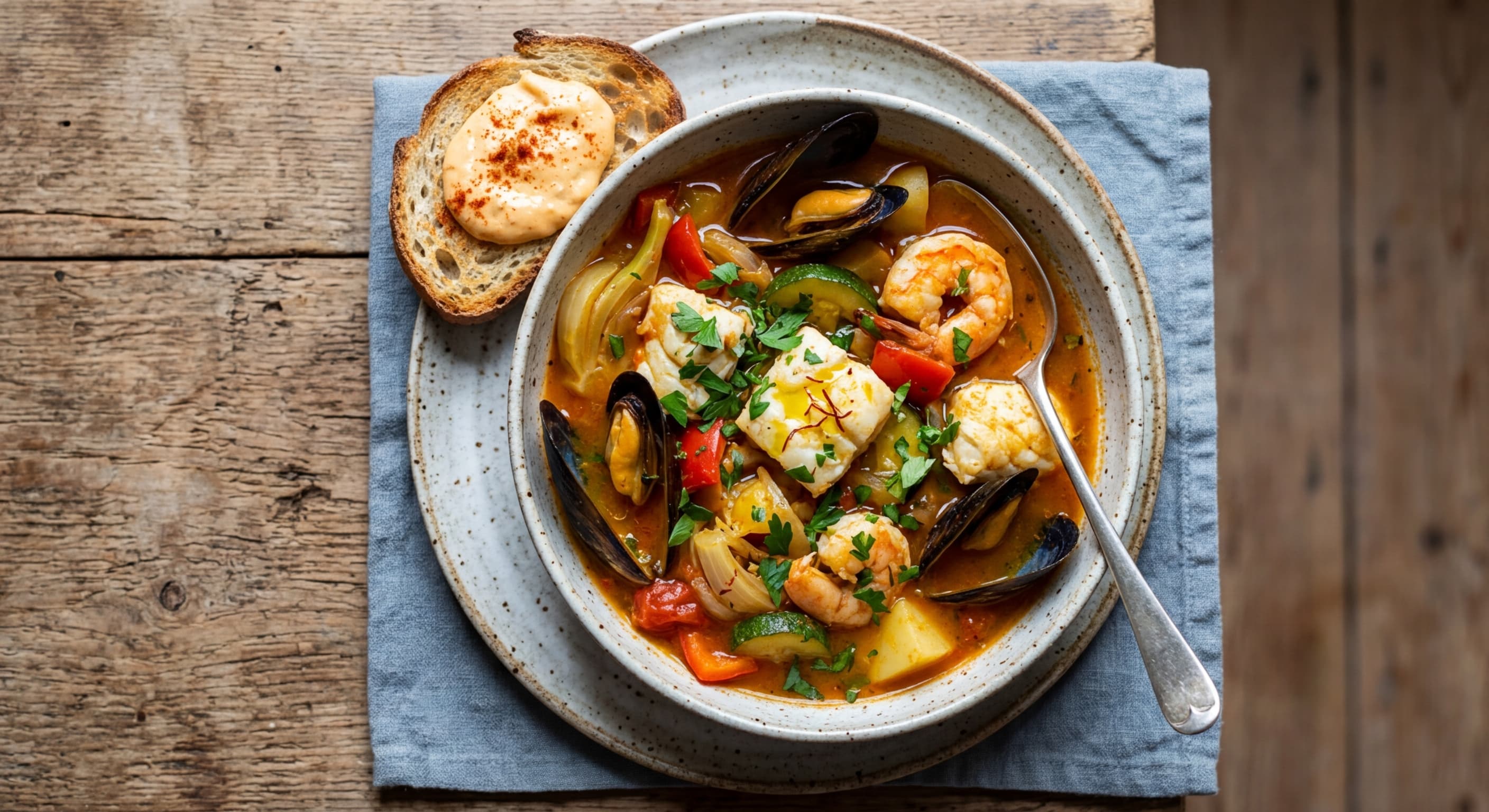 Provencal Vegetable and Fish Stew
