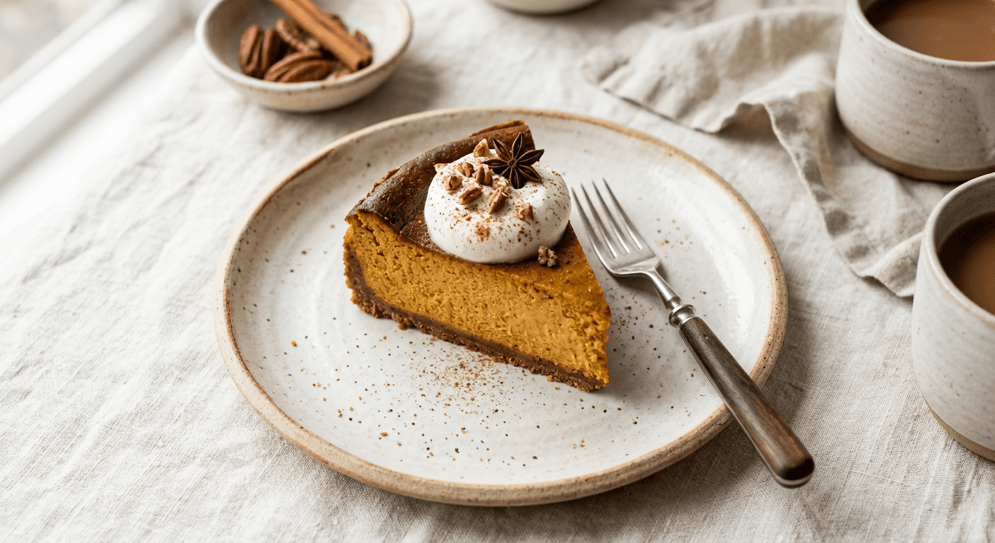 Pumpkin Spice Cheesecake