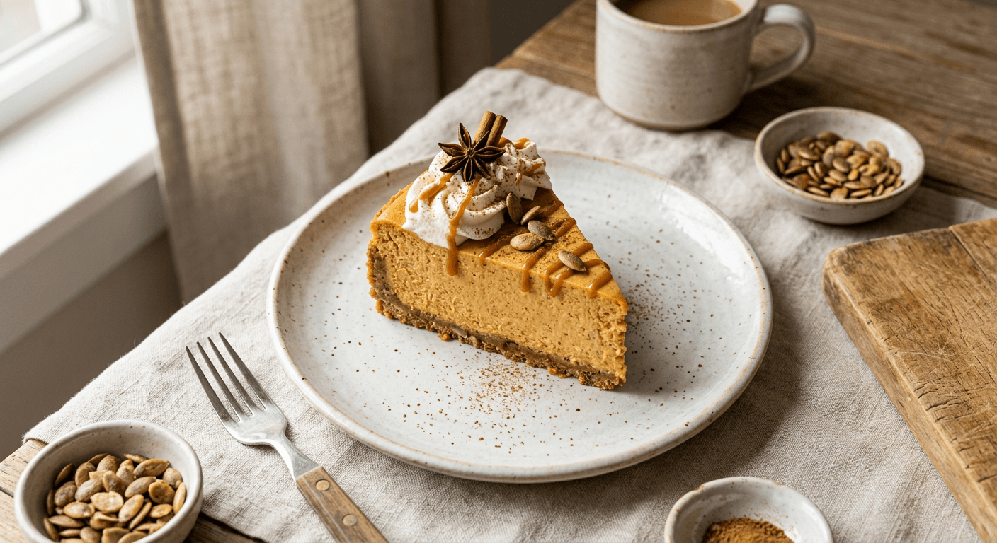 Pumpkin Spice Cheesecake
