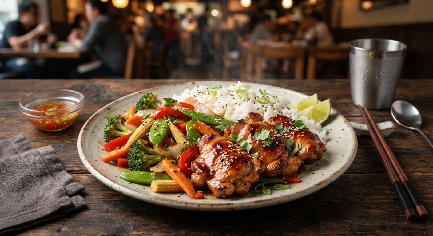 Quick Chicken Teriyaki Stir‑Fry