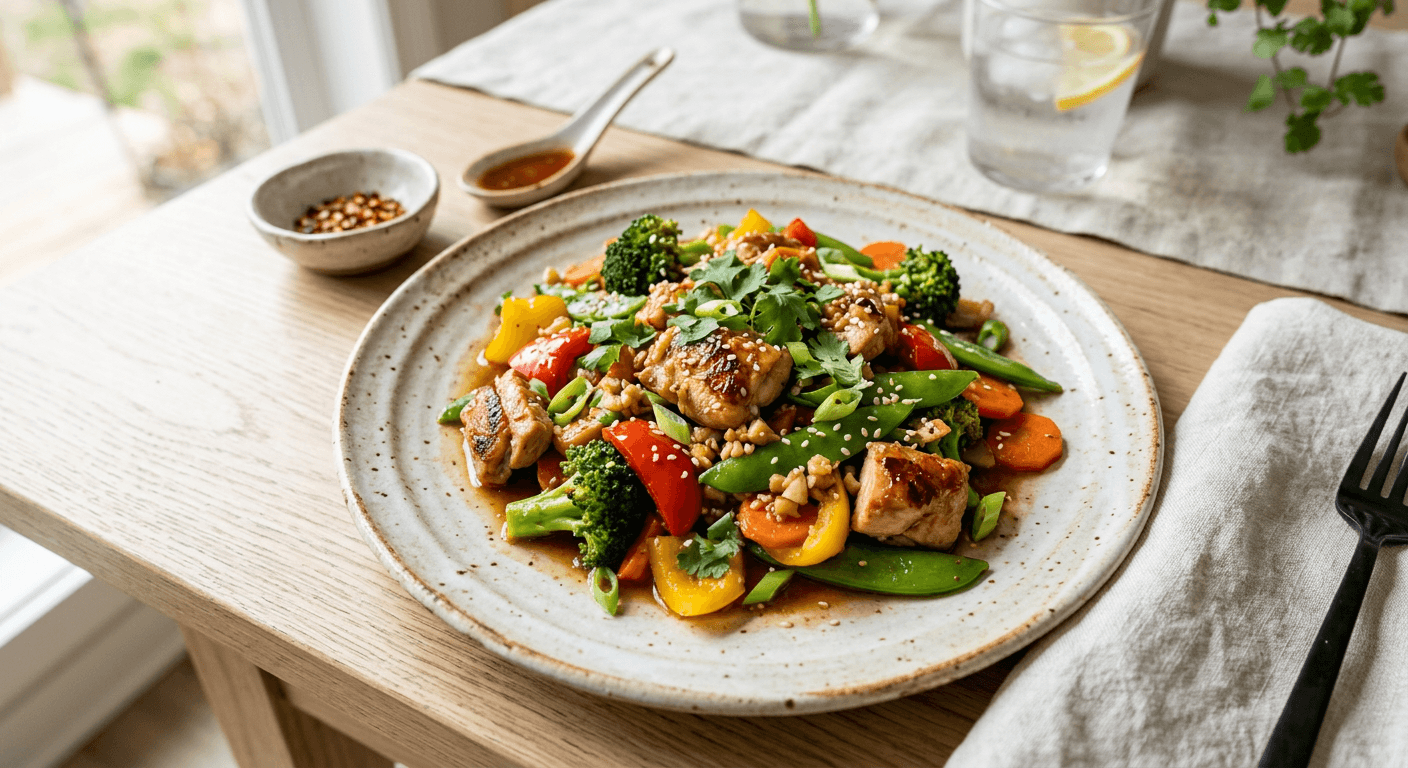 Quick Garlic Chicken Stir Fry 1769463463134 Qotr
