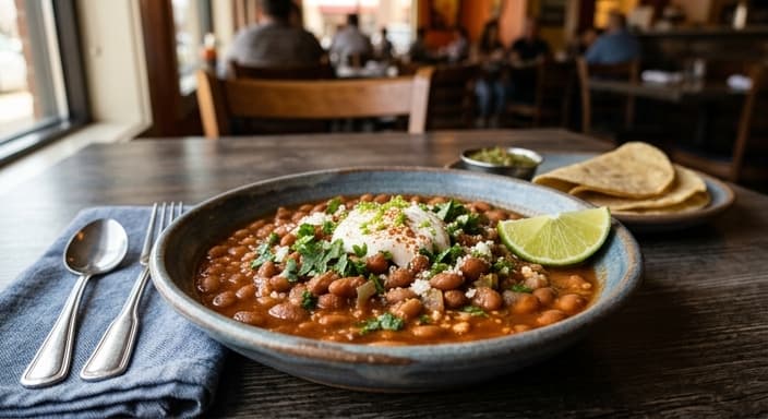 Ranchero Pinto Beans with Cilantro Lime