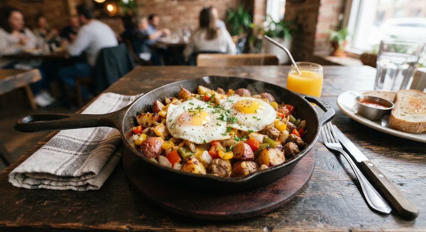 Red Potato and Pepper Breakfast Skillet