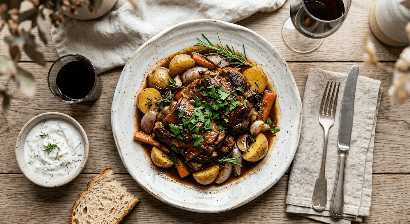 Red Wine Braised Kleftiko