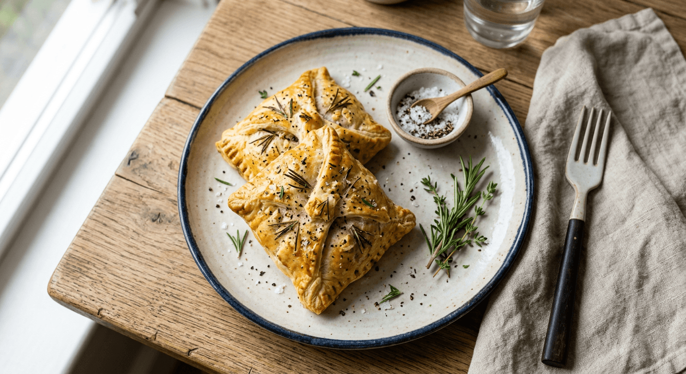 Rosemary and Garlic Lamb Parcels