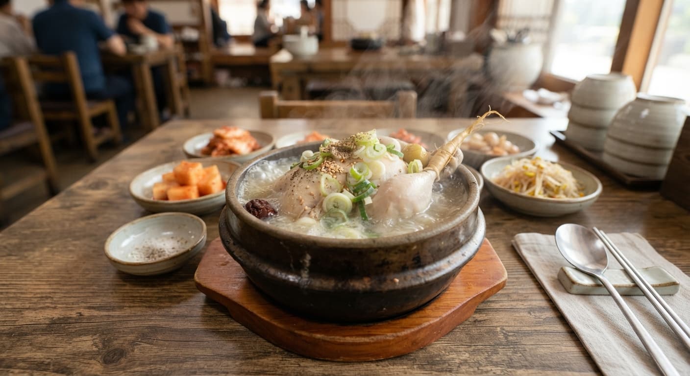 Samgyetang (Ginseng Chicken Soup)