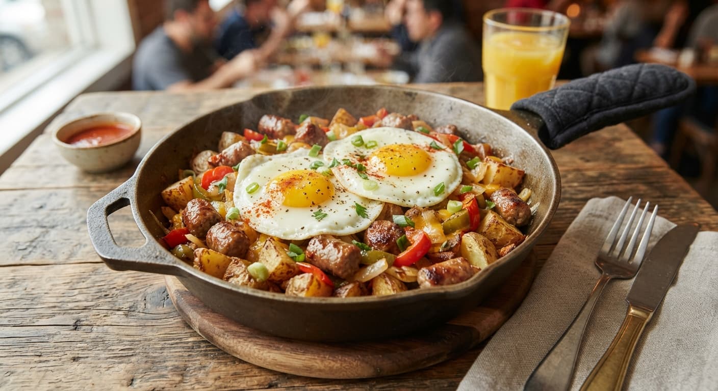 Sausage and Potato Breakfast Skillet