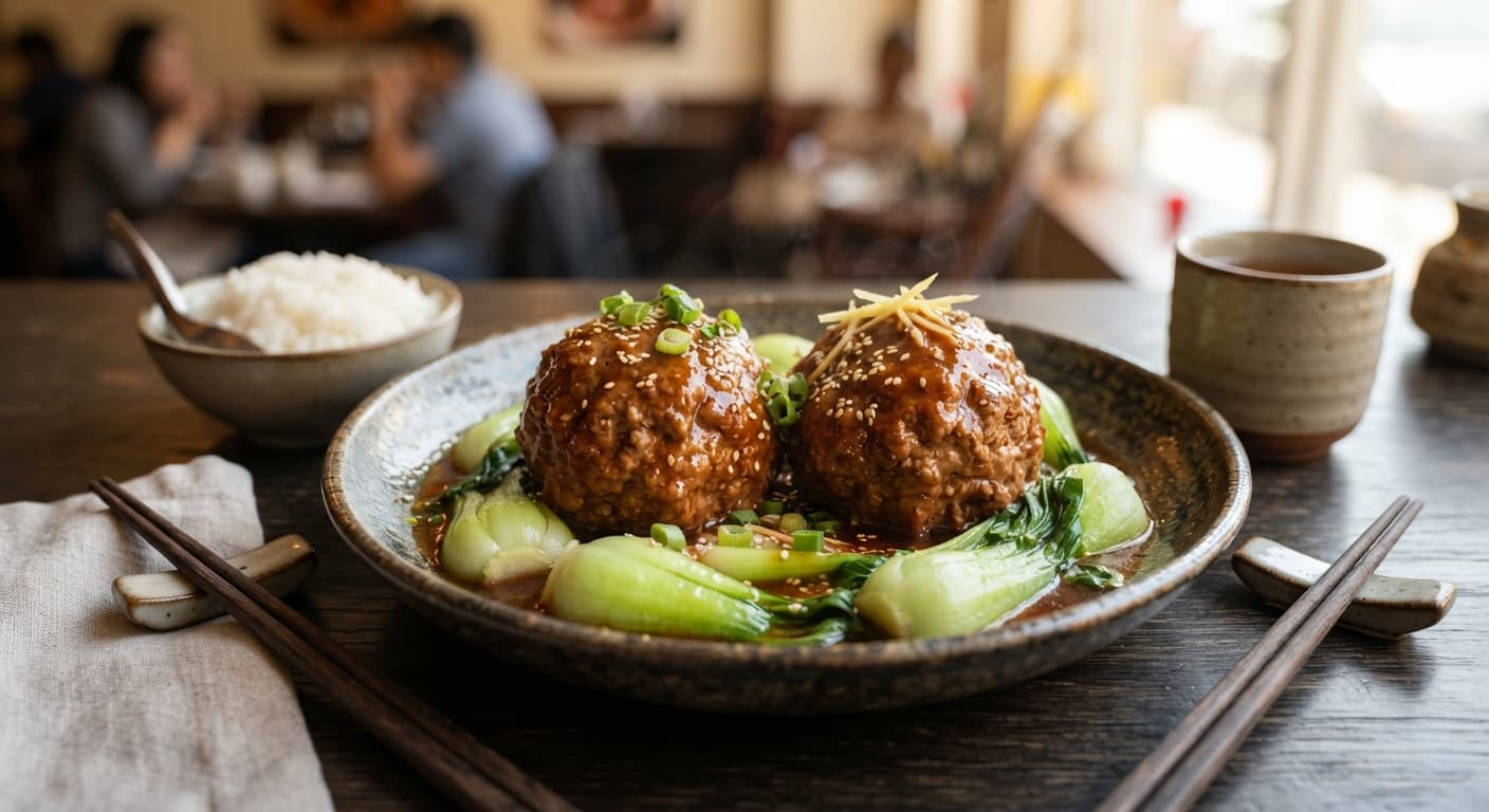 Shanghai Red-Braised Lion's Head Meatballs