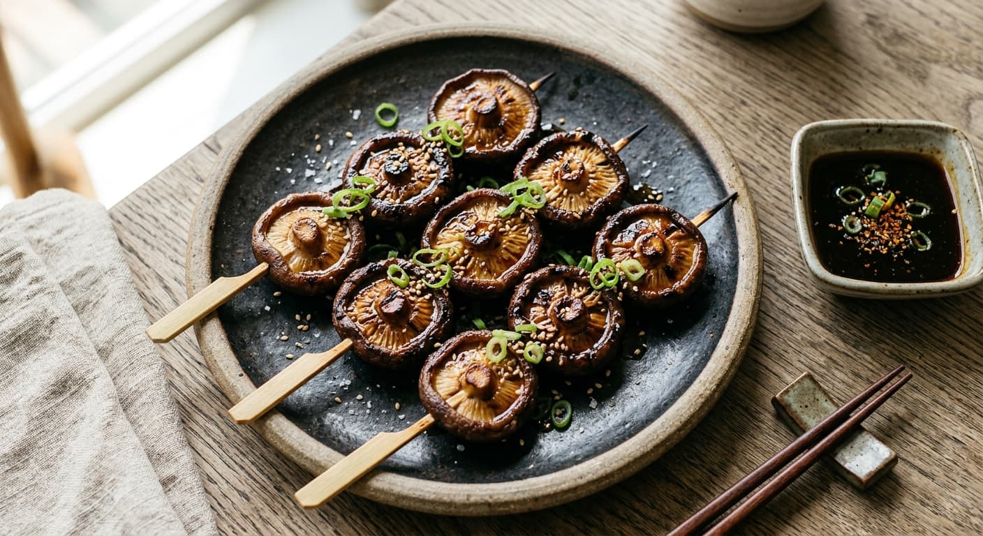 Shiitake Yakitori