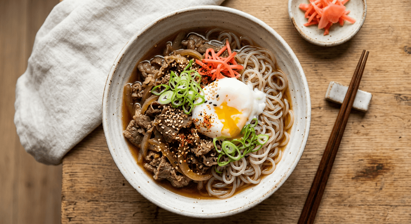 Shirataki Noodle Gyudon