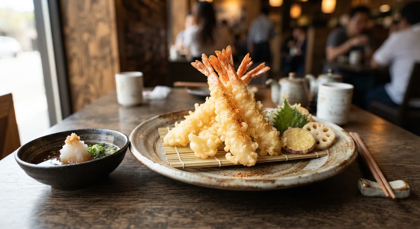 Shrimp Tempura with Dipping Sauce