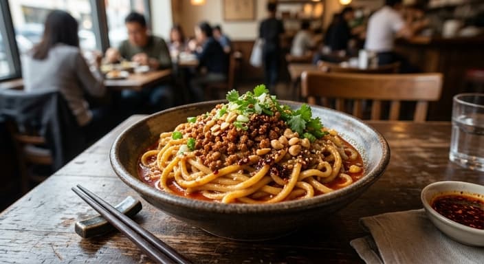 Sichuan-Style Dan Dan Noodles (Quick Toss)