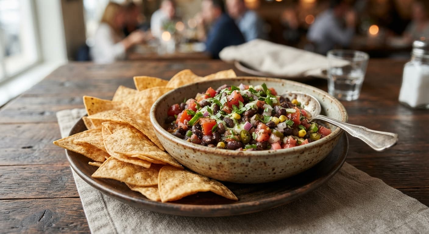 Simple Black Bean Salsa