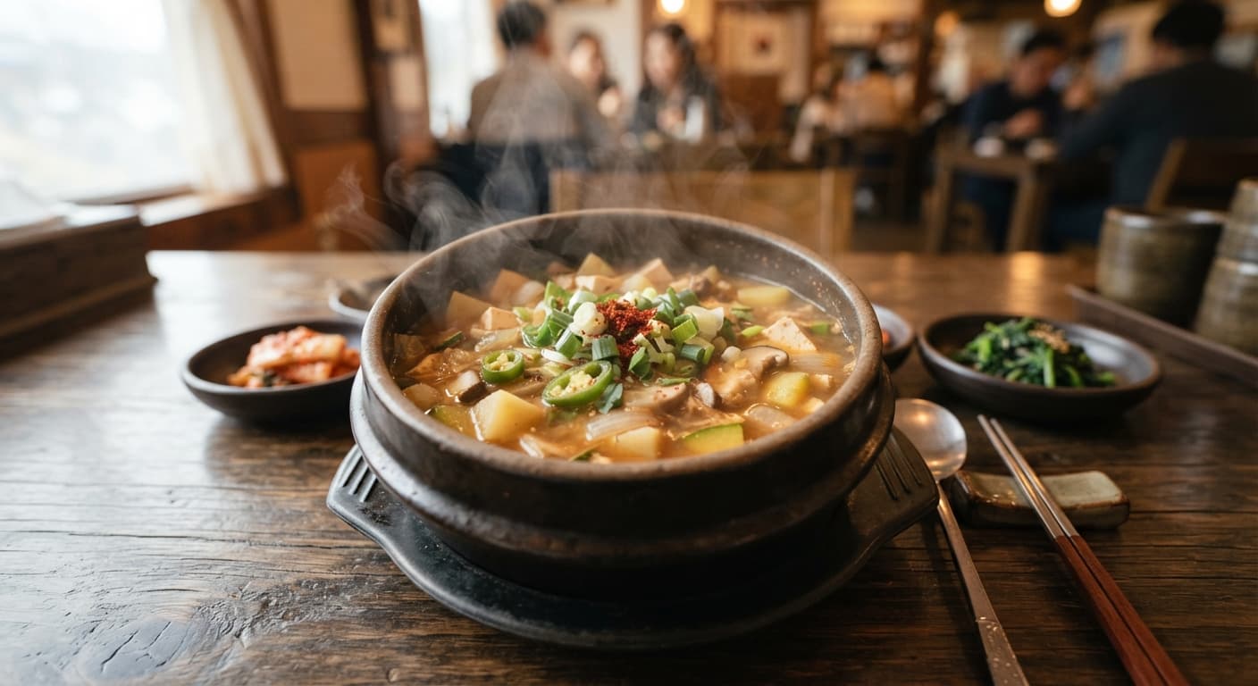 Simple Doenjang Soup