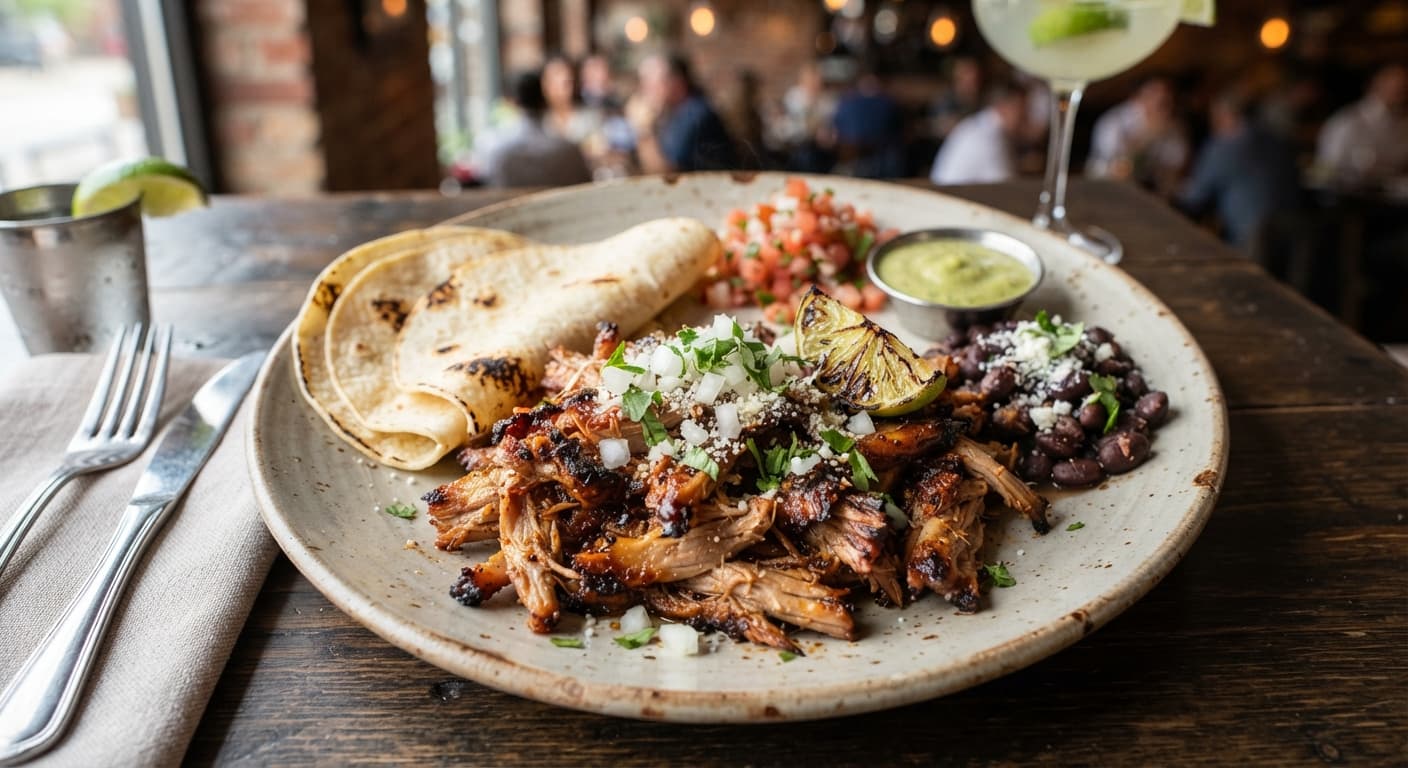 Smoked Chipotle‑Lime Pork Carnitas