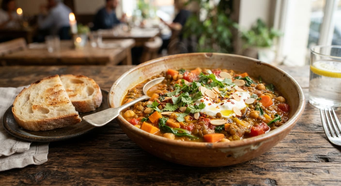Spiced Lentil and Vegetable Stew