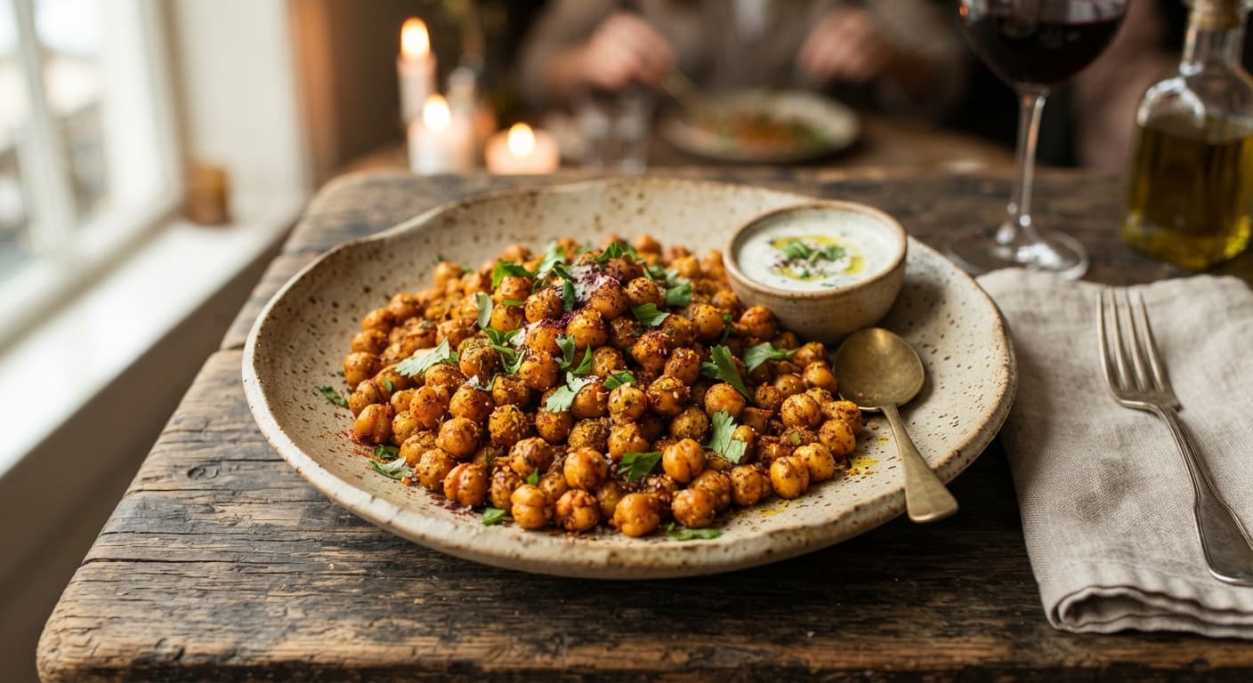 Spiced Roasted Chickpeas