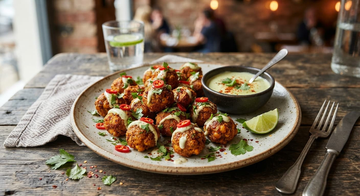 Spicy Chickpea and Sweet Potato Bites