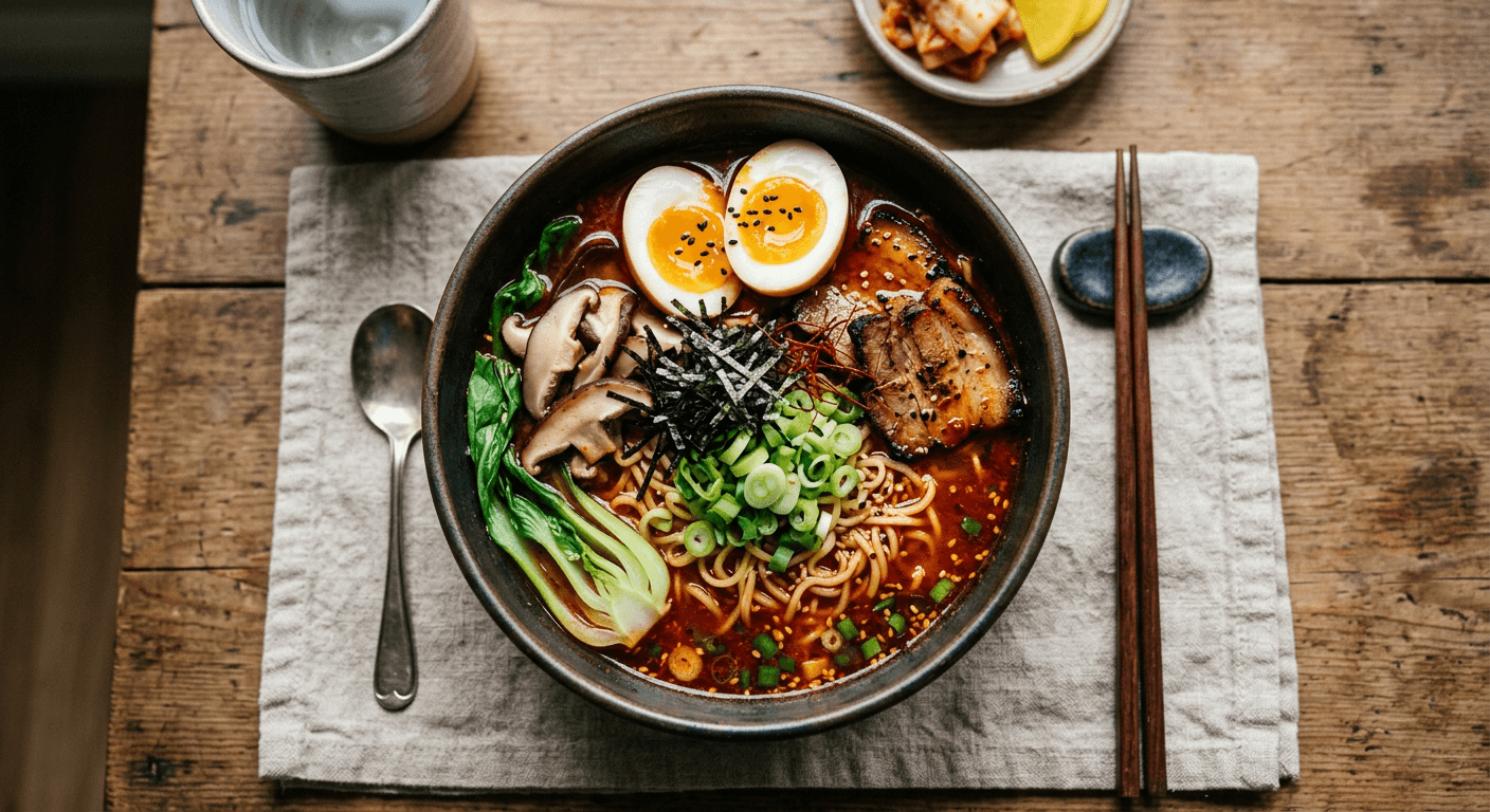 Spicy Korean-Style Shin Ramyun Upgrade