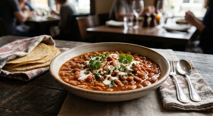Spicy Ranchero Beans (Chipotle Tomato)