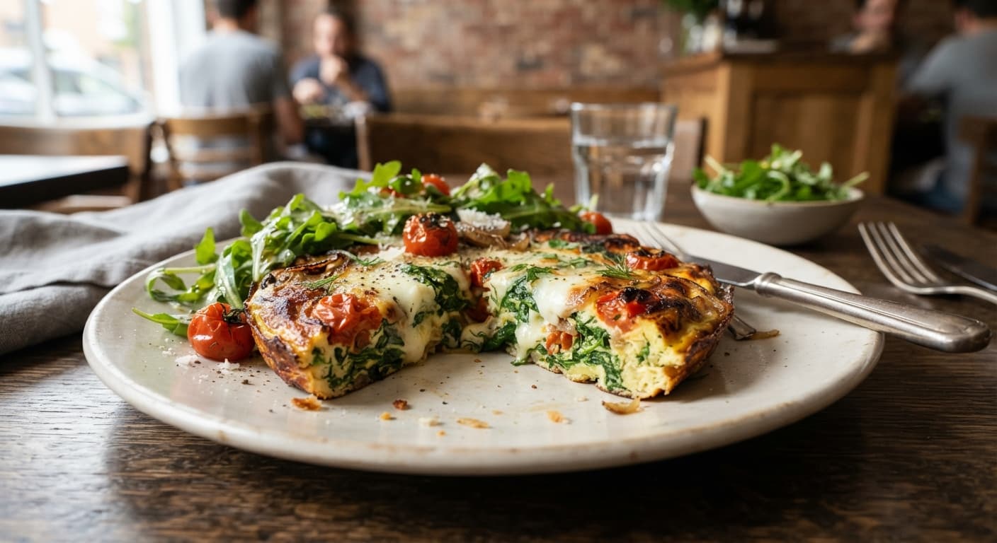 Spinach and Cheese Frittata