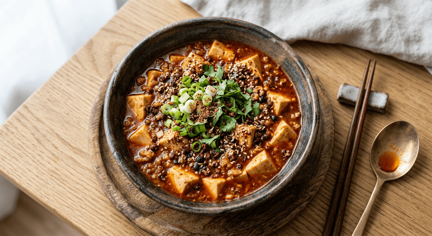 Szechuan Peppercorn Soft Tofu Stew