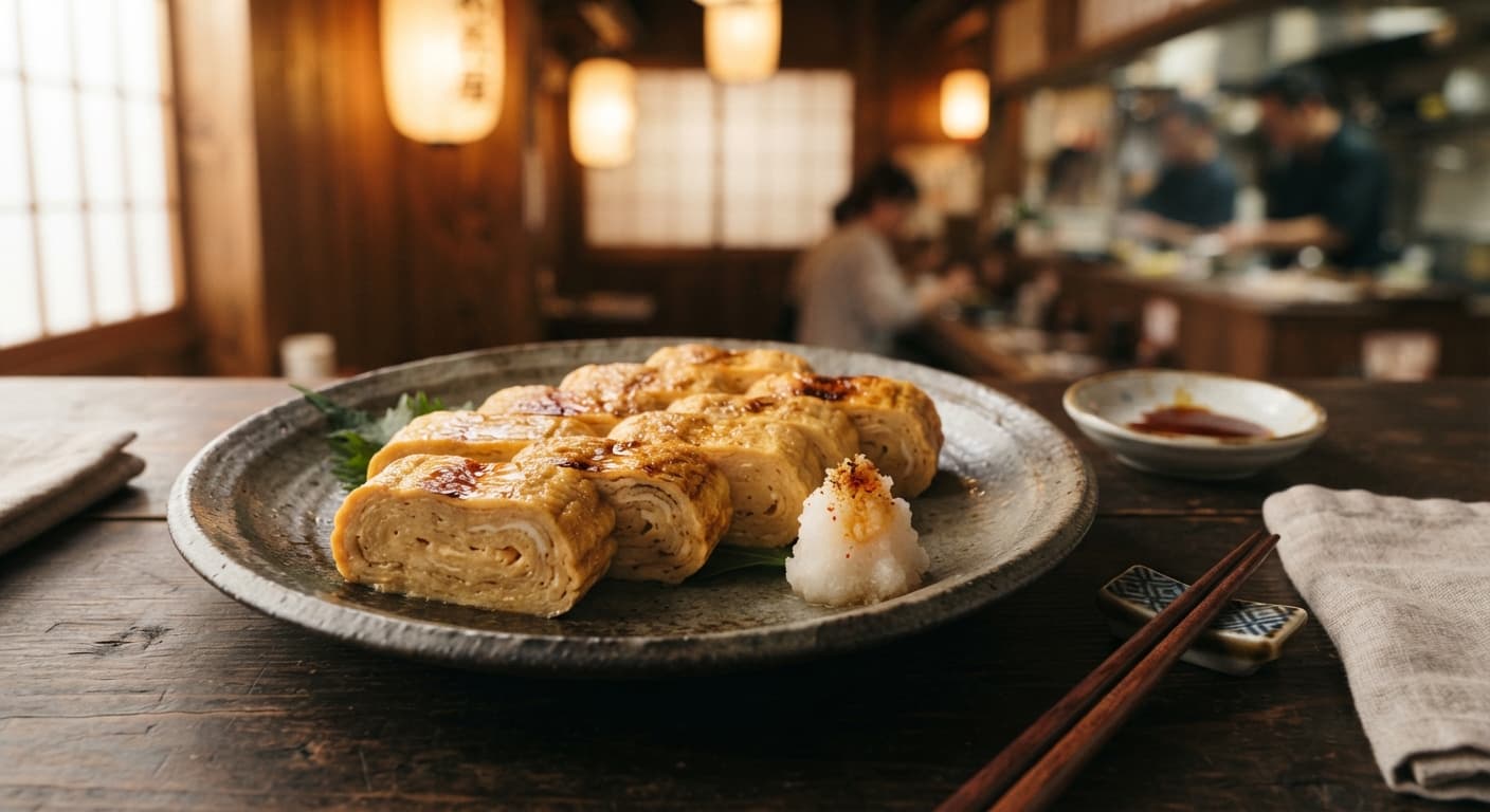 Tamago (Japanese Sweet Omelette) Roll