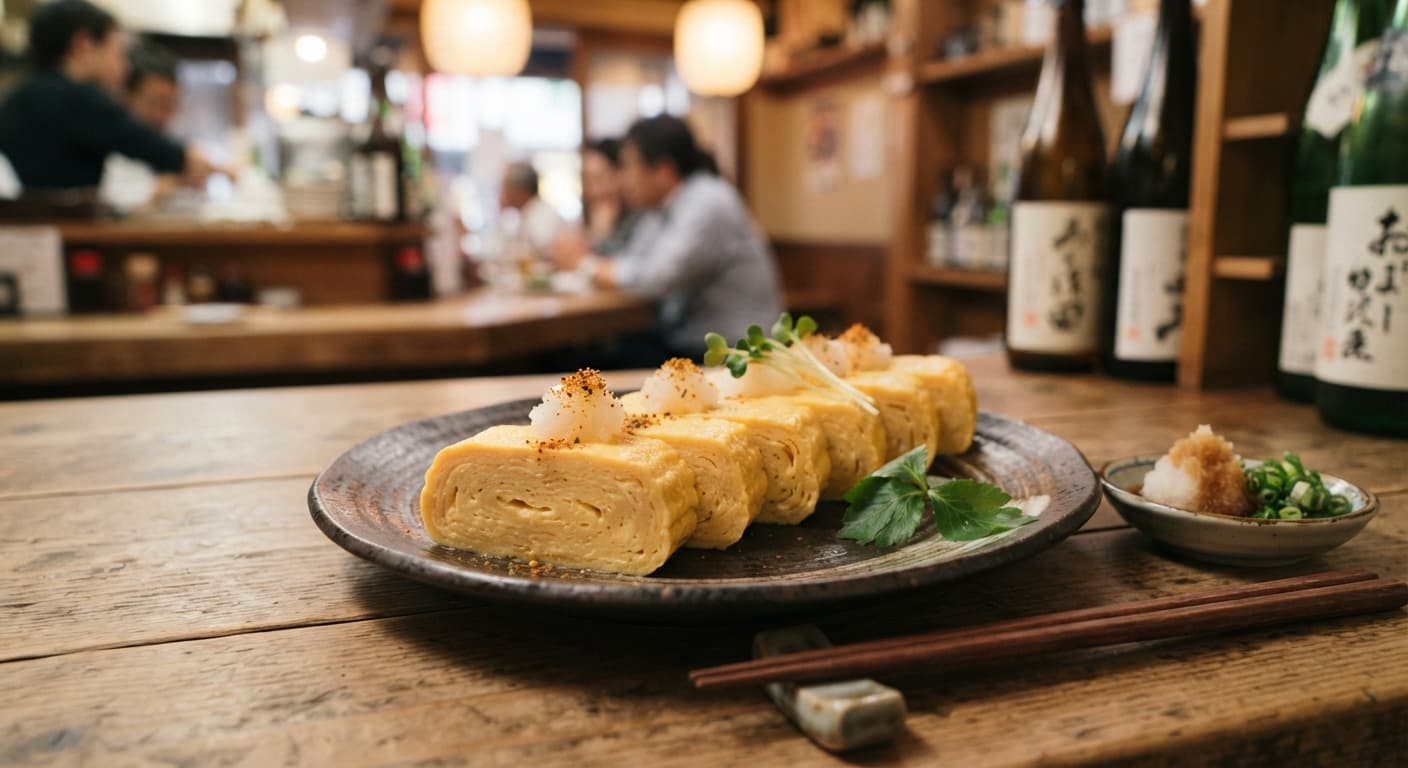 Tamago‑yaki Japanese Sweet Omelette