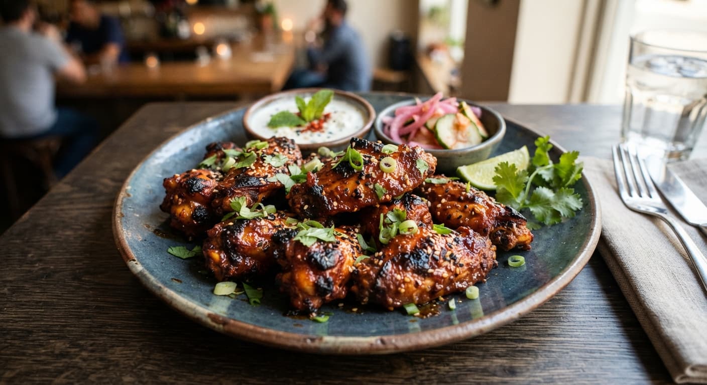Tandoori Gochujang Chicken Wings