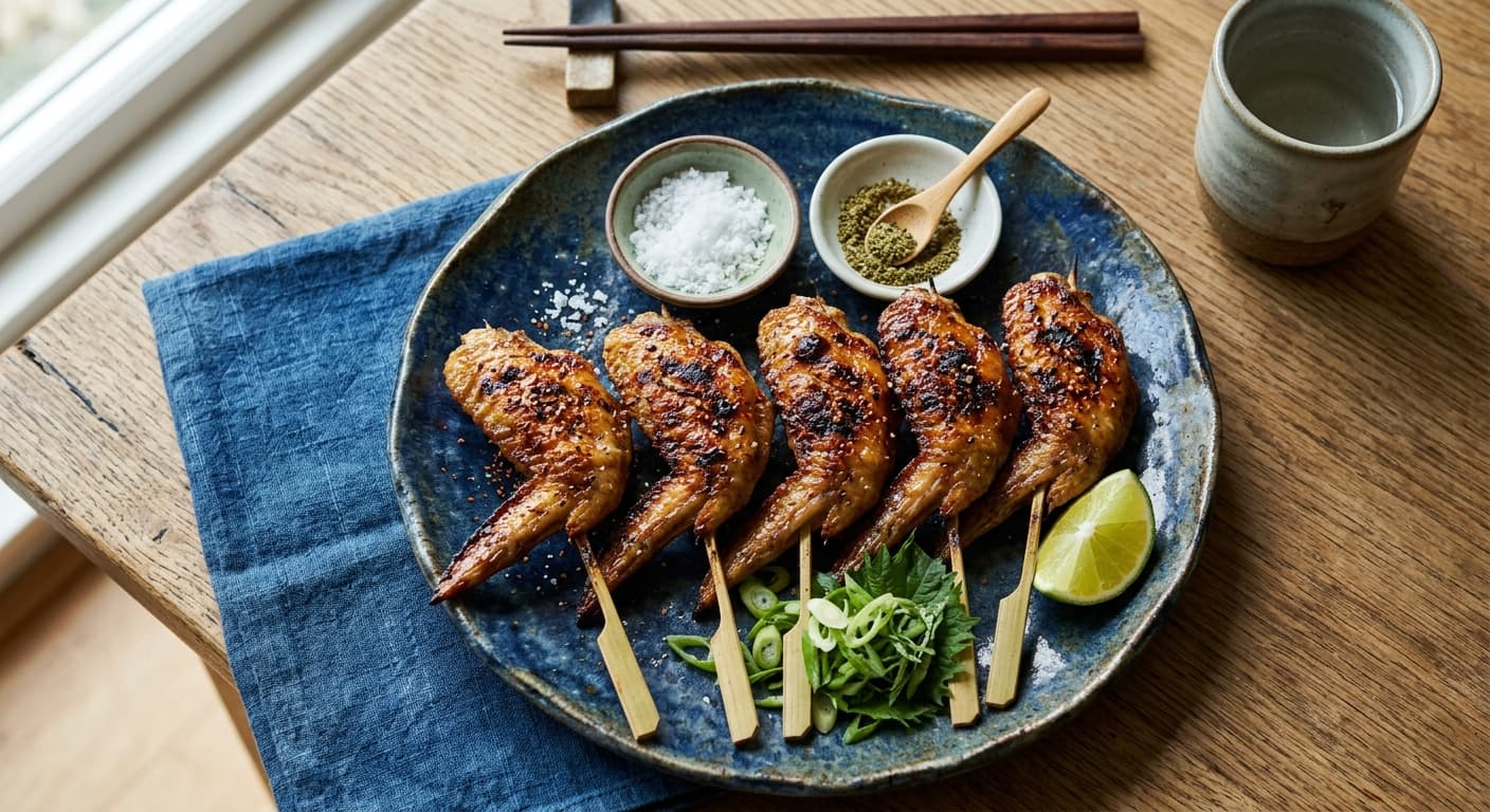 Tebasaki Yakitori (Crispy Salted Wings)