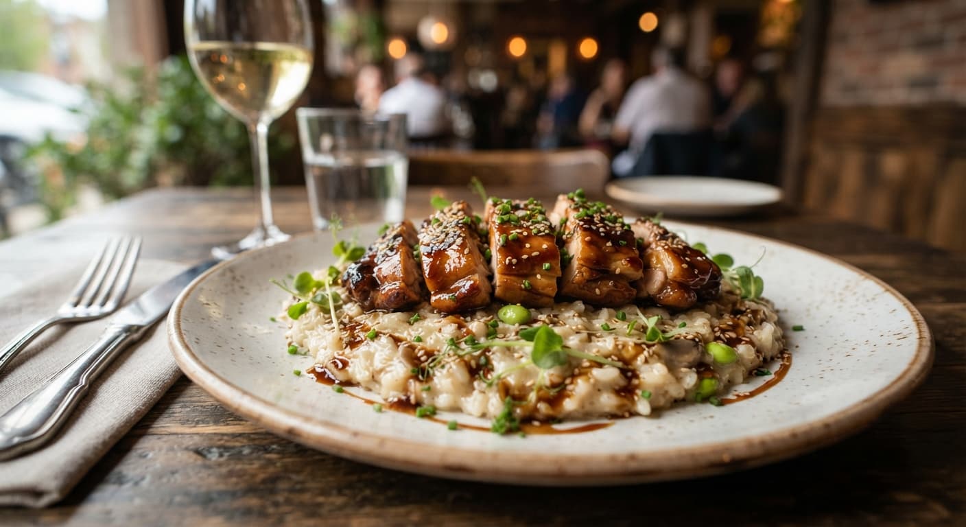 Teriyaki Chicken Risotto