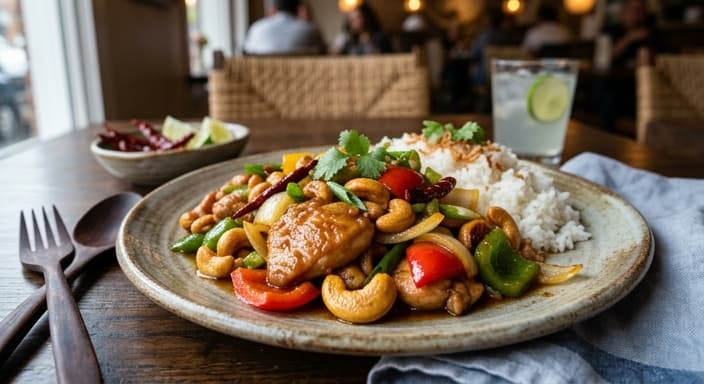 Thai Cashew Chicken Stir-Fry (Gai Pad Med Ma Muang)