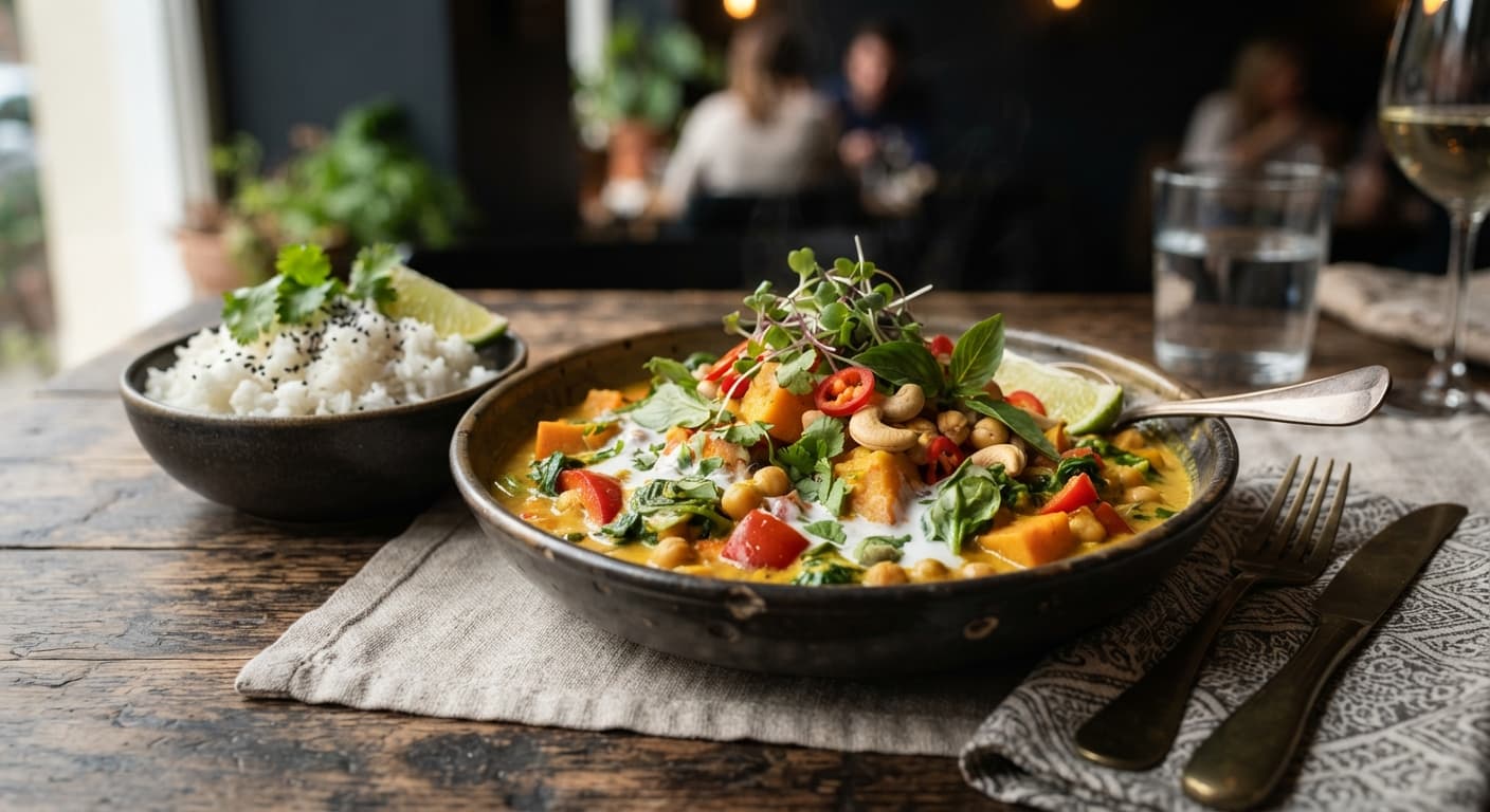 Thai Coconut Curry with Sweet Potato
