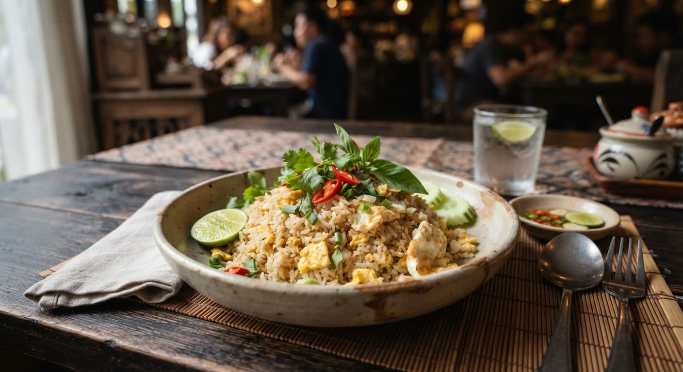 Thai Egg Fried Rice (Khao Pad Kai)