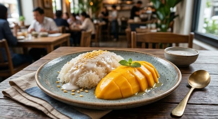 Thai Mango Sticky Rice (Mamuang Khao Niew)