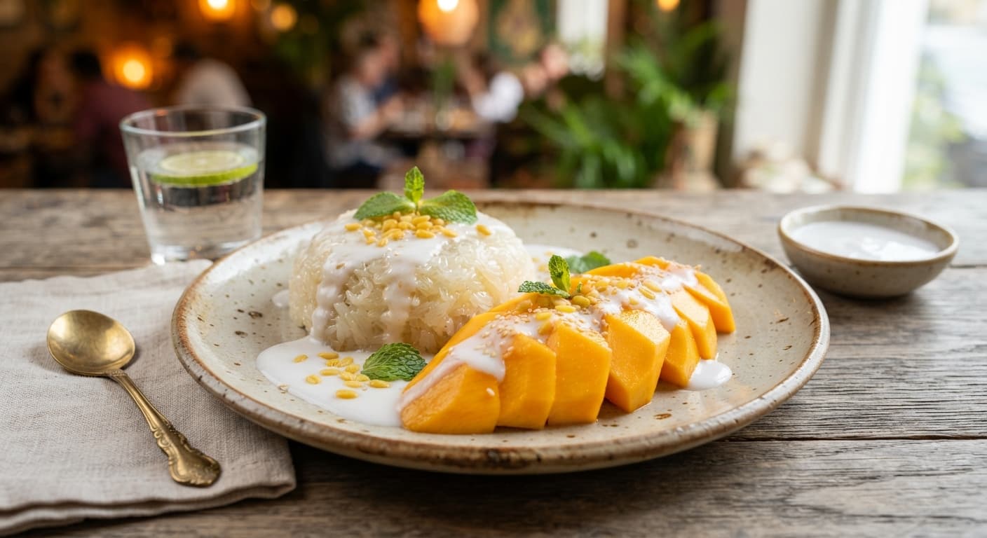 Thai Mango Sticky Rice (Vegan) – Using Coconut Milk
