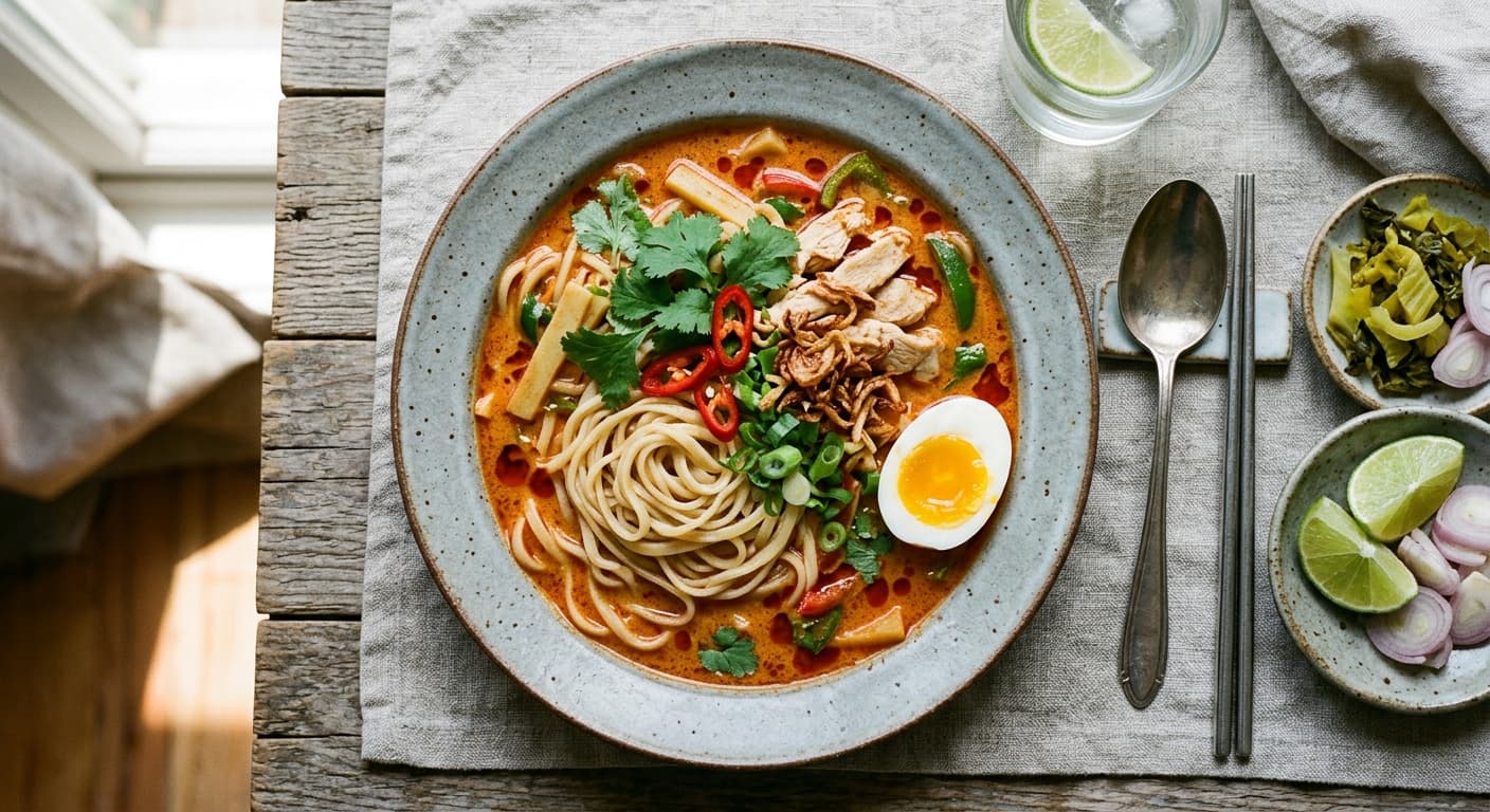 Thai Red Curry Noodles