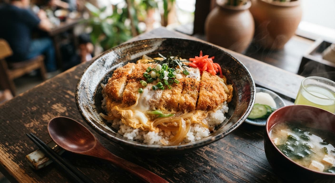 Tofu Katsu Donburi