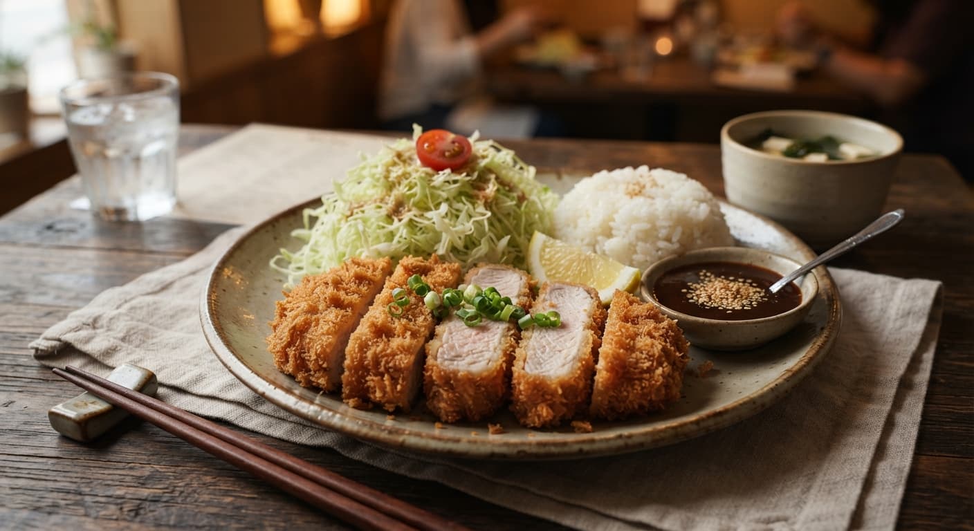 Tonkatsu with Homemade Tonkatsu Sauce