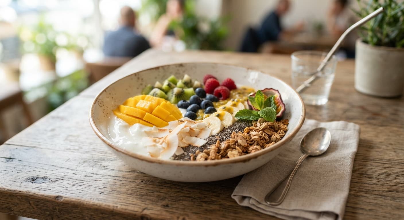 Tropical Coconut Yogurt Bowl