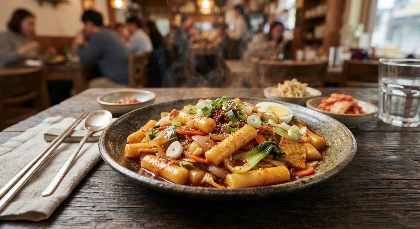 Tteokbokki with Vegetables