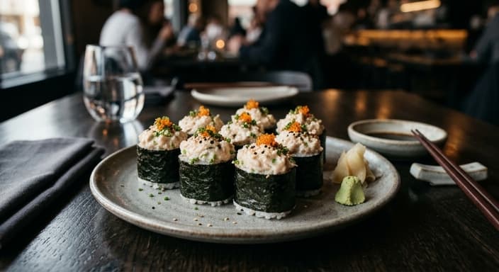 Tuna Mayo Cucumber Sushi Cups