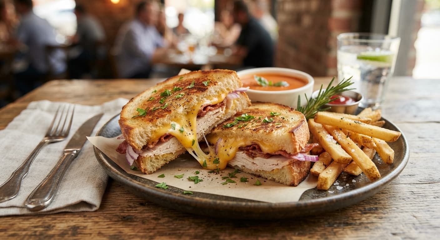 Turkey Cheddar Melts