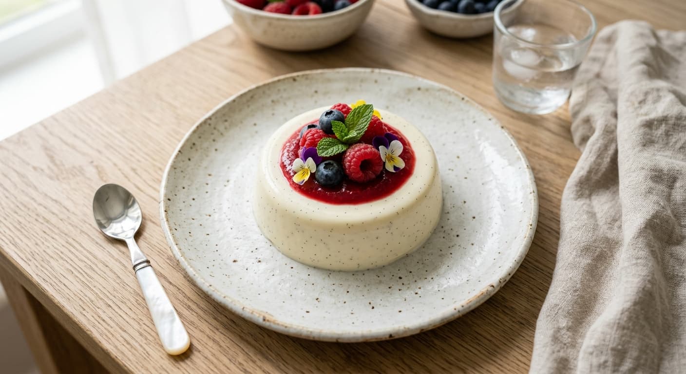 Vanilla Bean Panna Cotta