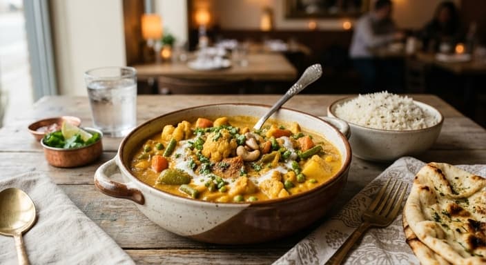 Vegetable Korma (Creamy Mixed Veg)