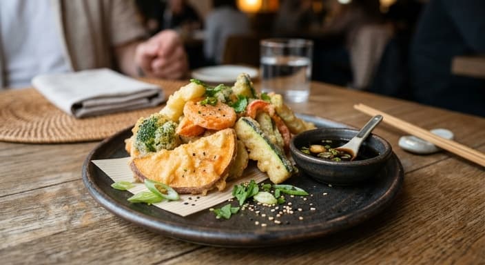 Vegetable Tempura-Style Air-Fried Bites