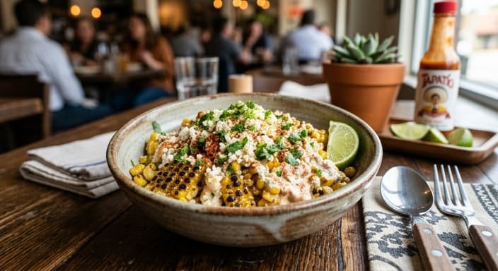 Vegetarian Mexican Street Corn (Elote) Bowl
