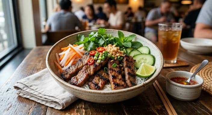 Vietnamese Lemongrass Pork Banh Mi Bowls (No Mayo)